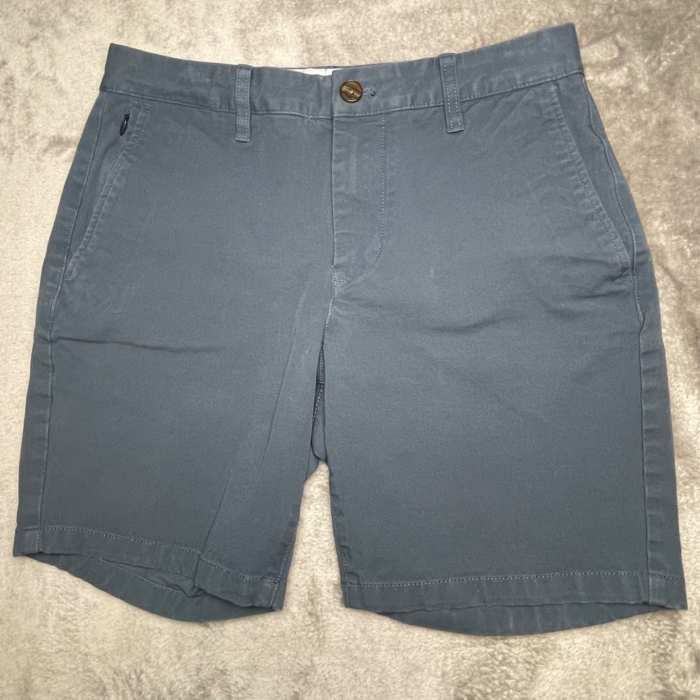 Bonobos Chino Shorts Mens 29 Blue Slim‎ Fit 7 Inch Inseam BSR10877S-1051G